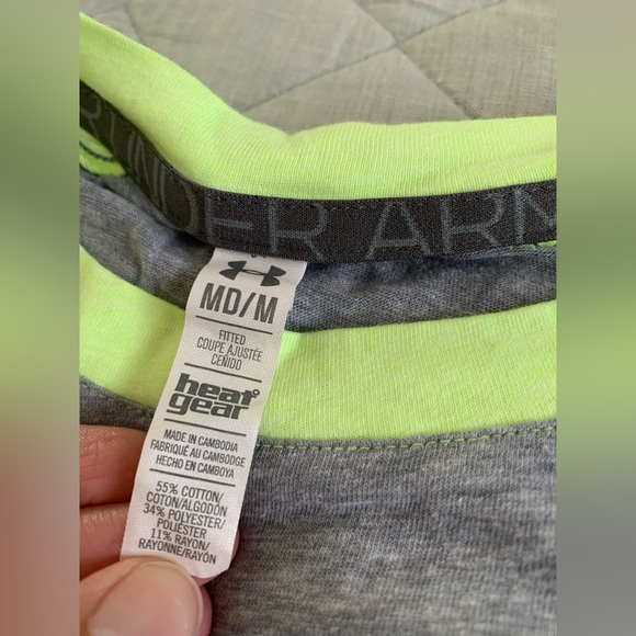 Under Armour Heat Gear Tee - Picture 3 of 5